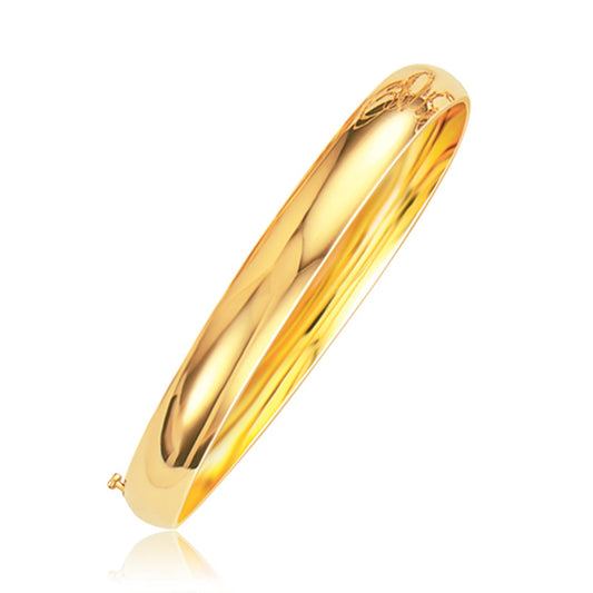 Classic Bangle in 14k Yellow Gold